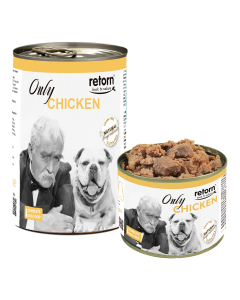 Retorn Latas Perro Only Pollo