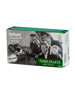 Retorn Gato Lata Filete de Atún con Salmón 120 gr
