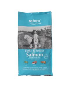Pienso Natural Light de Salmón - Retorn Light & Senior Croqueta Regular