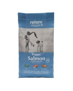 Pienso Natural de Salmón para Cahorros - Retorn Puppy Croqueta Pequeña