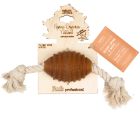 Juguete para perros Retorn Rub Rugby Spike & Rope Medium